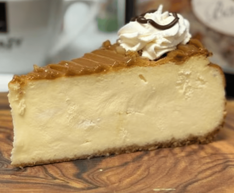 Caramel walnut Cheesecake